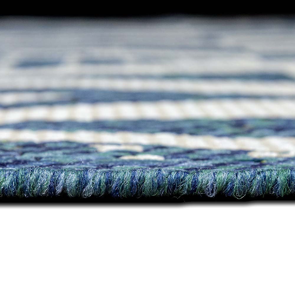 Tapete Sisal Aurora 02 Azul 1,40X2,00M - Edantex