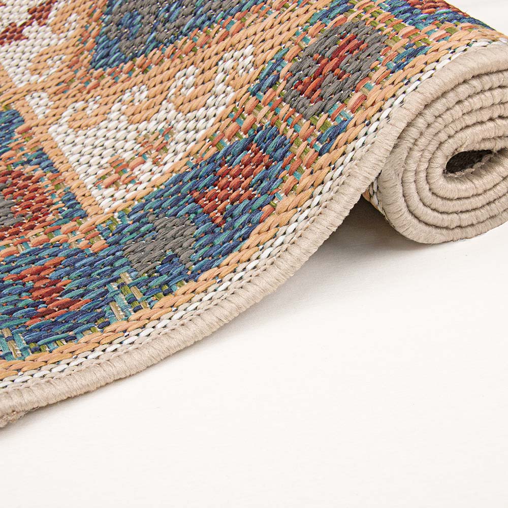 Tapete Sisal Aurora 05 Colorido 0,66X1,20M - Edantex