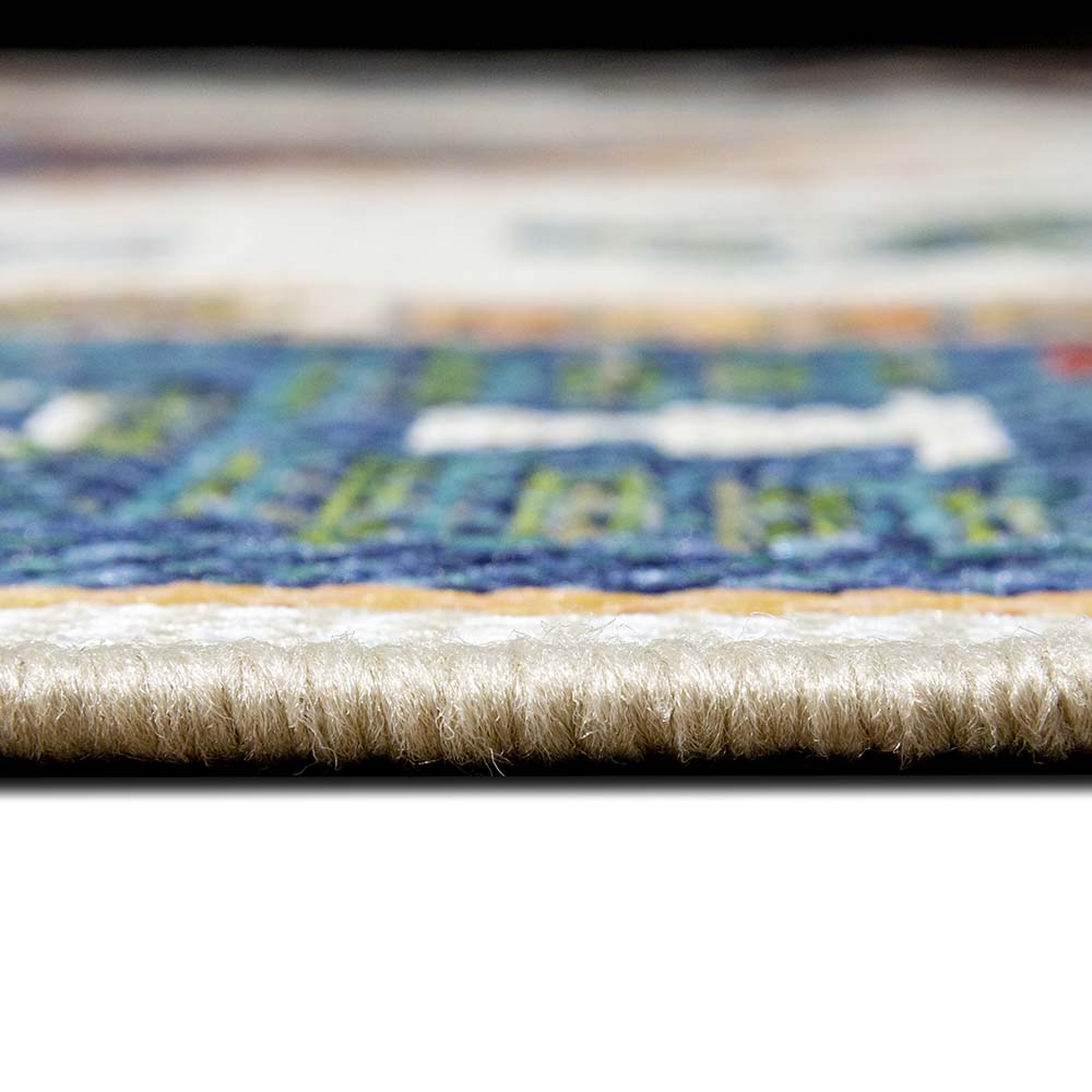 Tapete Sisal Aurora 05 Colorido 0,66X1,20M - Edantex