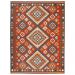 Tapete Sisal Aurora 06 Vermelho 1,40X2,00M - Edantex