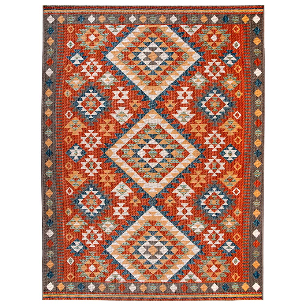 Tapete Sisal Aurora 06 Vermelho 1,40X2,00M - Edantex