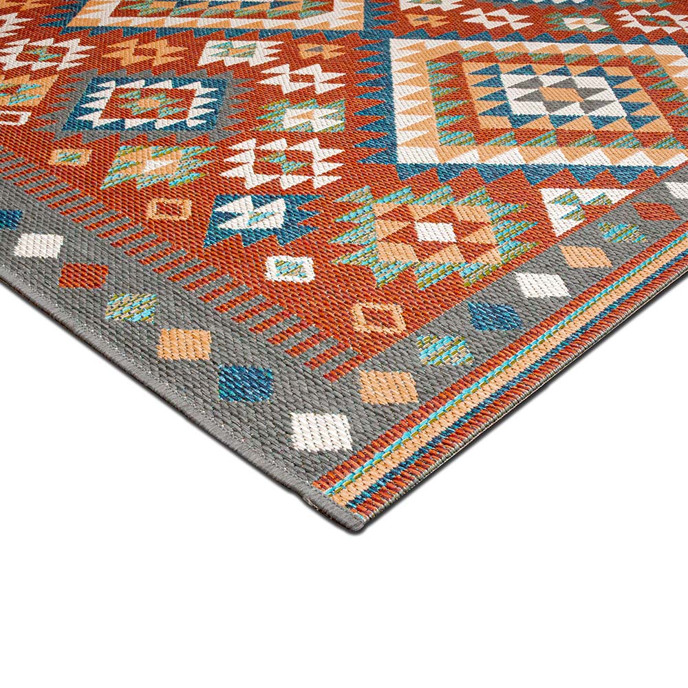 Tapete Sisal Aurora 06 Vermelho 1,40X2,00M - Edantex