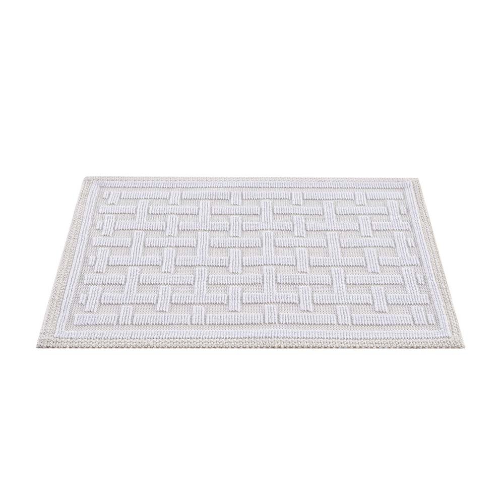 Tapete de Banheiro Natur 01 branco 0,50X0,80M - Edantex