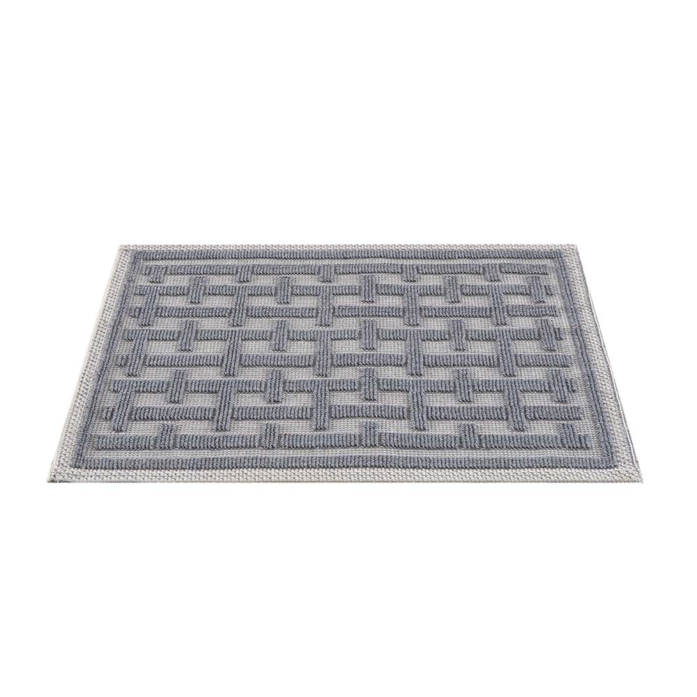 Tapete de Banheiro Natur 04 cinza 0,50X0,80M - Edantex