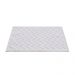 Tapete de Banheiro Natur 08 branco 0,40X0,60M - Edantex