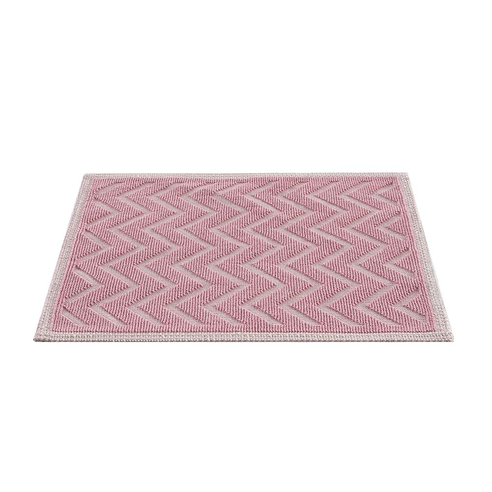 Tapete de Banheiro Natur 12 rosa 0,50X0,80M - Edantex