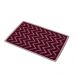 Tapete de Banheiro Natur 14 vermelho 0,50X0,80M - Edantex