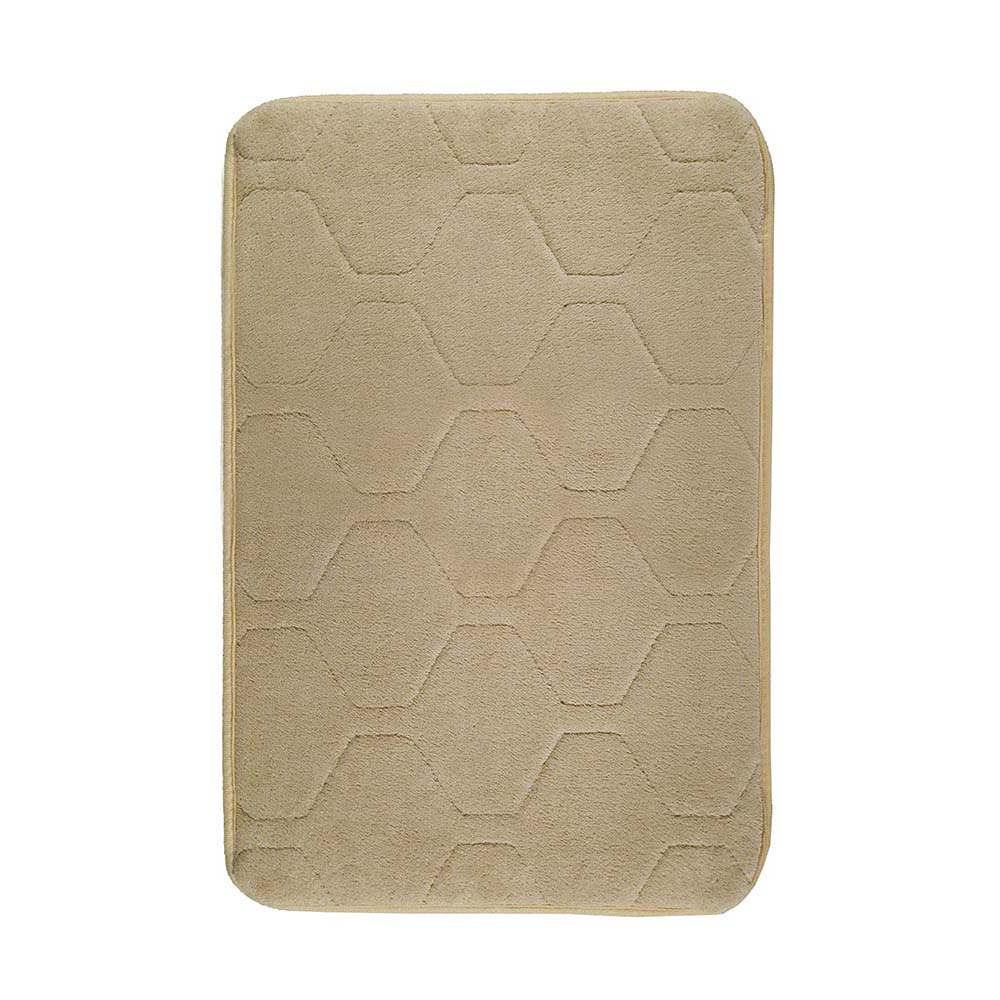 Tapete de Banheiro Touch 02 Bege 0,40X0,60M - Edantex