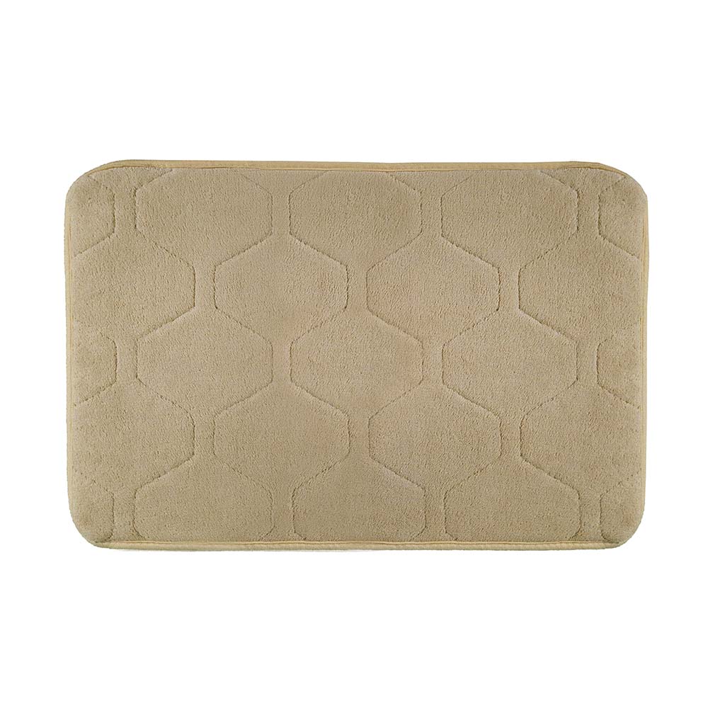 Tapete de Banheiro Touch 02 Bege 0,60X0,80M - Edantex
