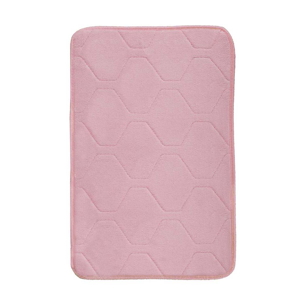 Tapete de Banheiro Touch 04 Rosa 0,40X0,60M - Edantex
