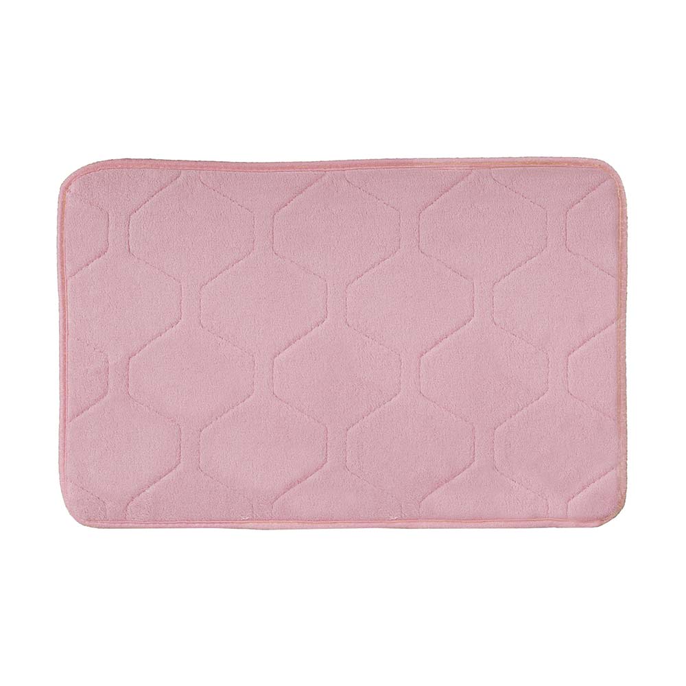 Tapete de Banheiro Touch 04 Rosa 0,40X0,60M - Edantex