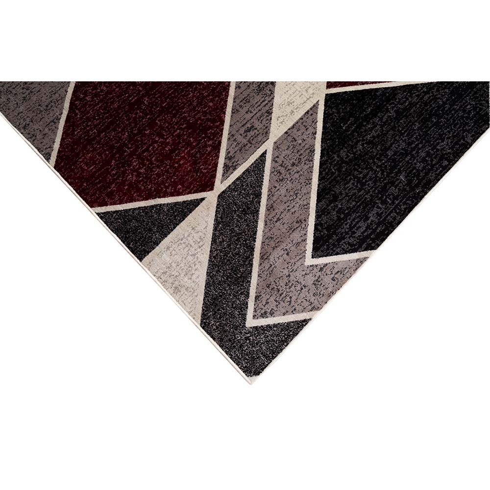 Tapete para Sala Belga Antuérpia 4 Vermelho-Bege 2,50X3,00M