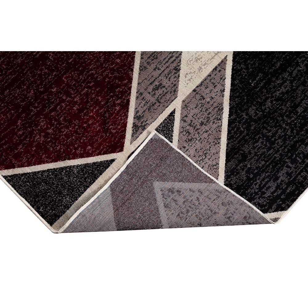 Tapete para Sala Belga Antuérpia 4 Vermelho-Bege 2,50X3,00M