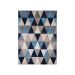Tapete para Sala Belga Antuérpia 6 Azul-Bege 2,50X3,80M
