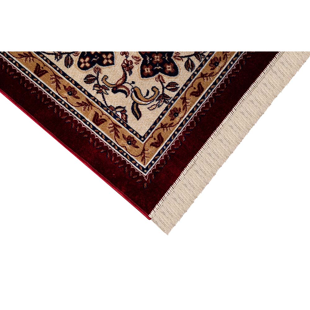 Tapete para Sala Belga Bruxelas 1 Vermelho 1,00X1,40M