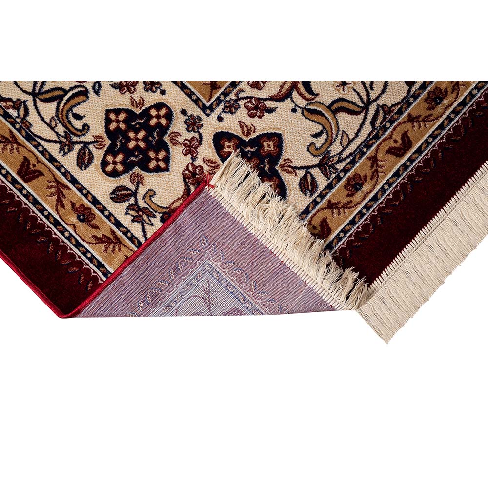 Tapete para Sala Belga Bruxelas 1 Vermelho 1,00X1,40M
