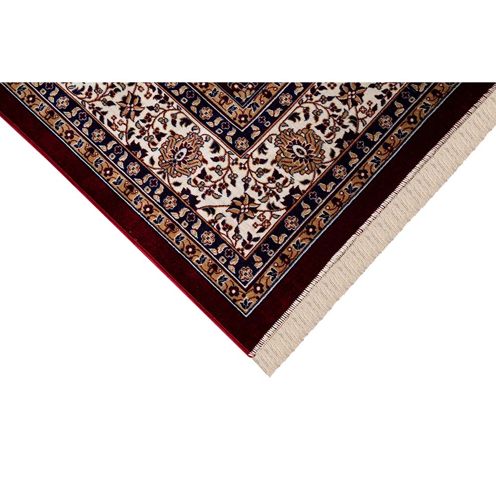 Tapete para Sala Belga Bruxelas 3 Vermelho 1,40X2,00M