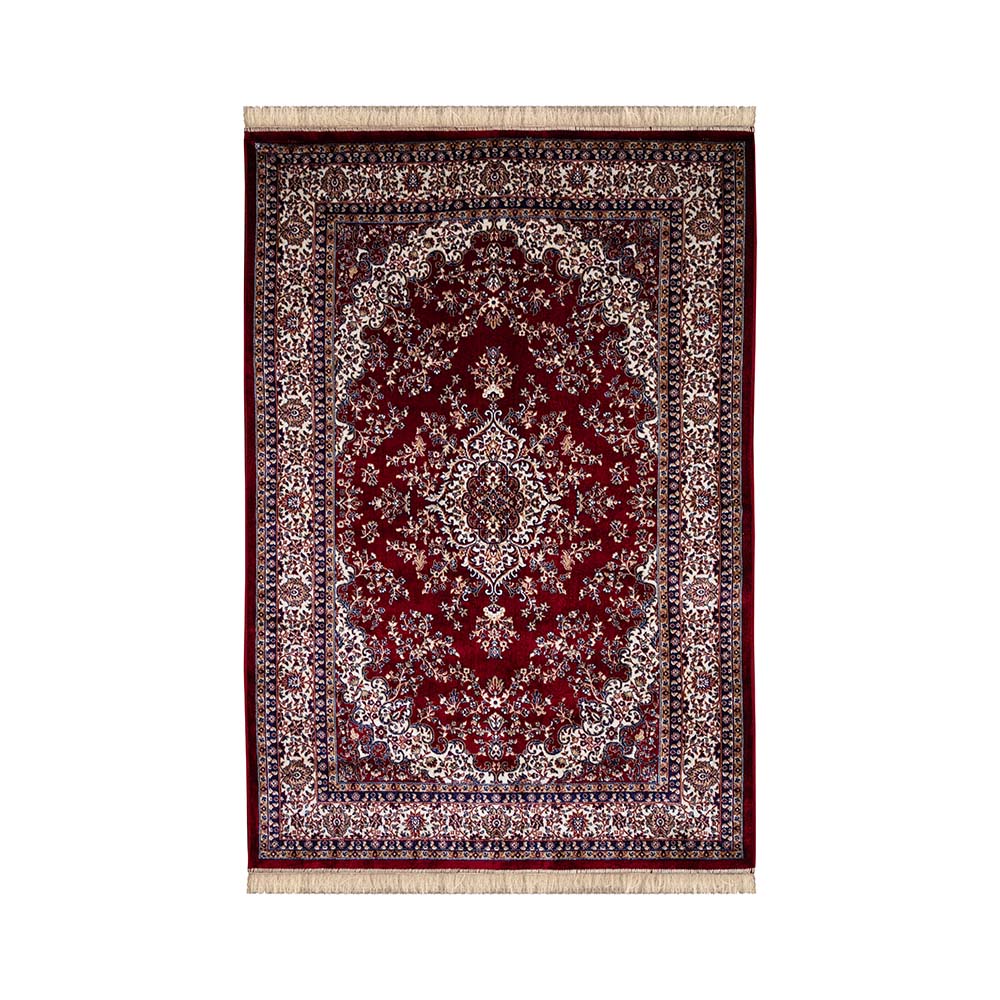 Tapete para Sala Belga Bruxelas 3 Vermelho 2,00X2,50M
