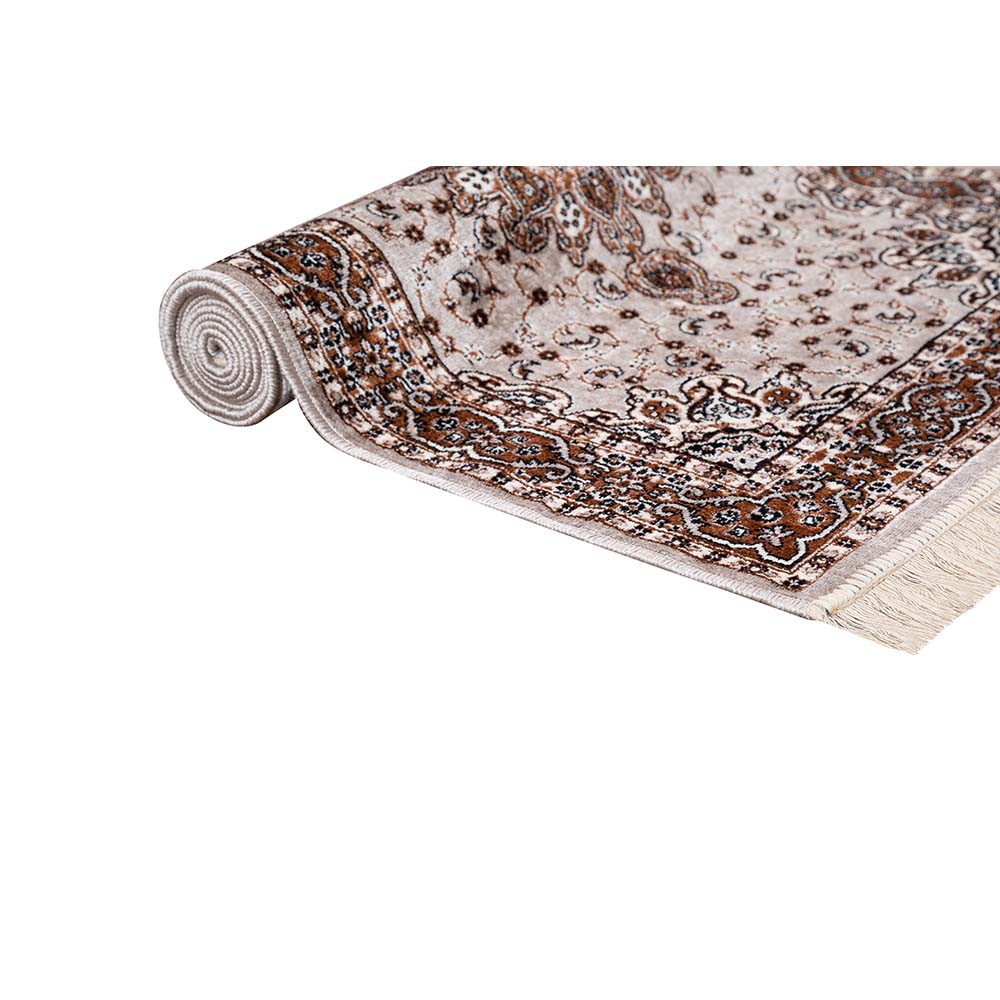 Tapete para Sala Belga Bruxelas 5 Bege 2,00X2,50M - Edantex