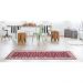 Tapete para Sala Belga Bruxelas 6 Vermelho 2,50X3,00M