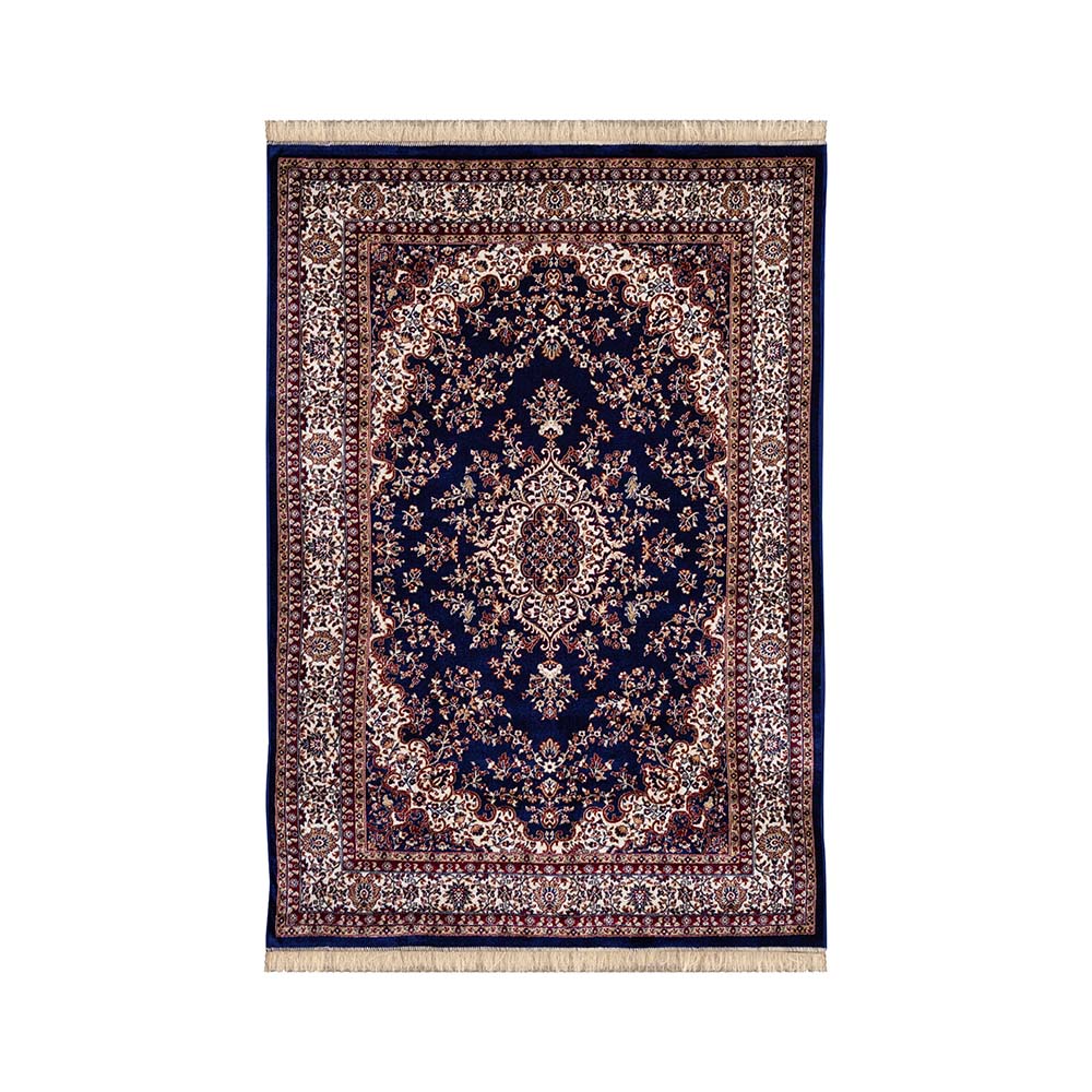 Tapete para Sala Belga Bruxelas 7 Azul 2,00X2,50M - Edantex