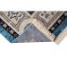 Tapete para Sala Belga Bruxelas 9 Azul 1,00X1,40M - Edantex