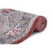 Tapete para Sala Coliseo 05 Cinza e Vermelho 2,50X3,10M