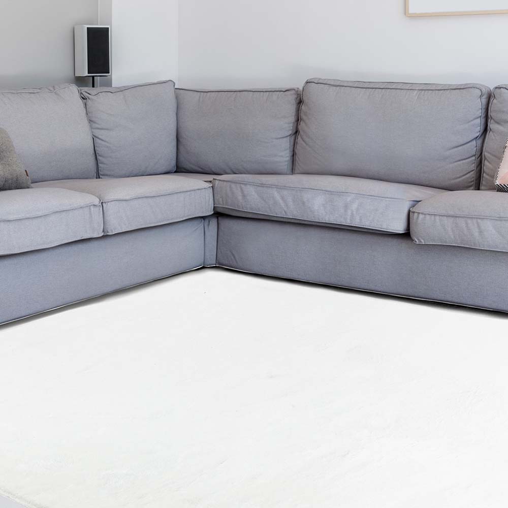 Tapete para Sala Comfort 01 Off White 2,00X3,00M - Edantex