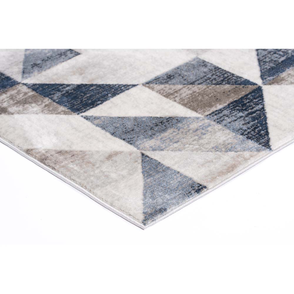 Tapete para Sala Condor 04 Azul-Cinza 2,50X3,00M - Edantex