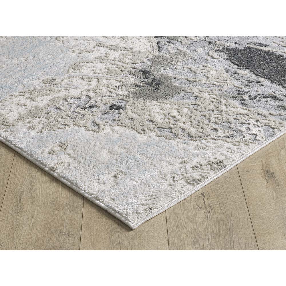 Tapete para Sala Dixon 01 Preto-Bege-Cinza 3,00X4,00M