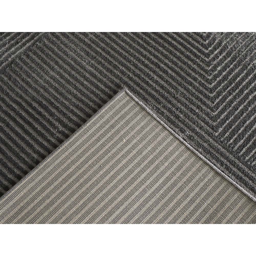 Tapete para Sala Dixon 06 Preto-Cinza 2,50X3,00M - Edantex