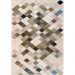 Tapete para Sala Geo Print 04 Bege 1,00X1,40M - Edantex