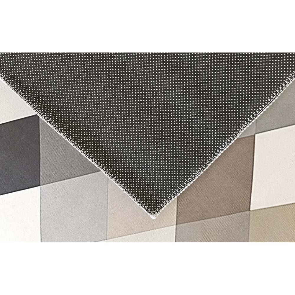 Tapete para Sala Geo Print 04 Bege 1,00X1,40M - Edantex