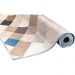 Tapete para Sala Geo Print 04 Bege 1,00X1,40M - Edantex