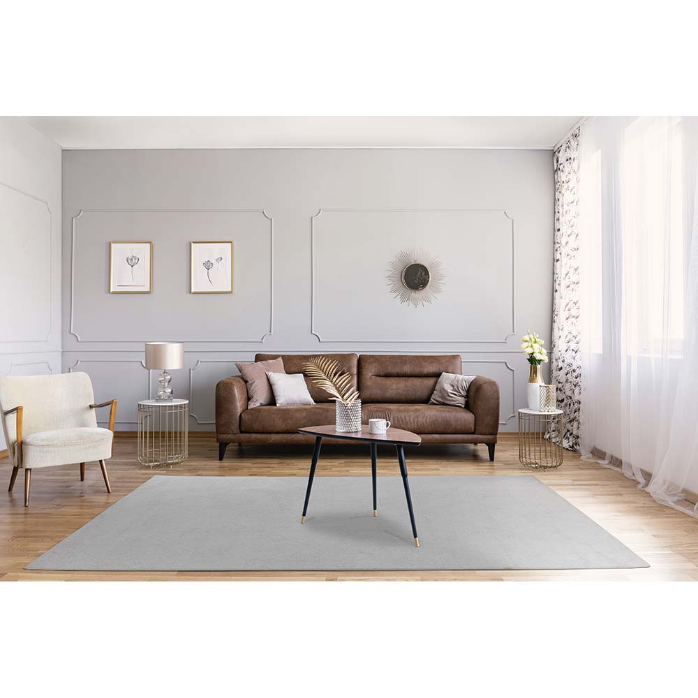 Tapete para Sala Magnifique 01 Bege-Cinza 1,40X2,00M