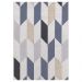 Tapete para Sala Nilo 02 Azul e Bege 2,50X3,00M - Edantex