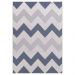 Tapete para Sala Nilo 05 Azul e Bege 2,50X3,00M - Edantex