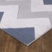 Tapete para Sala Nilo 05 Azul e Bege 2,50X3,00M - Edantex