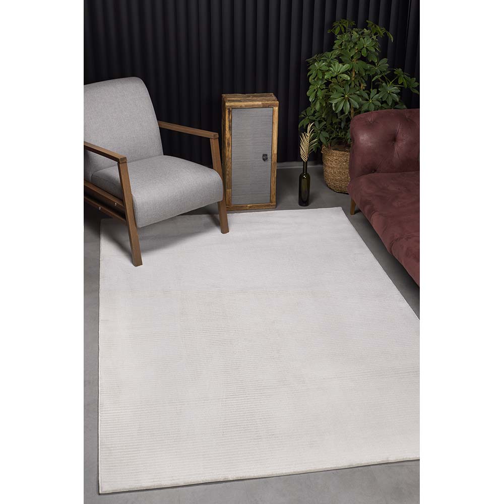 Tapete para Sala Sofia 02 bege e cinza 2,50X3,00M - Edantex