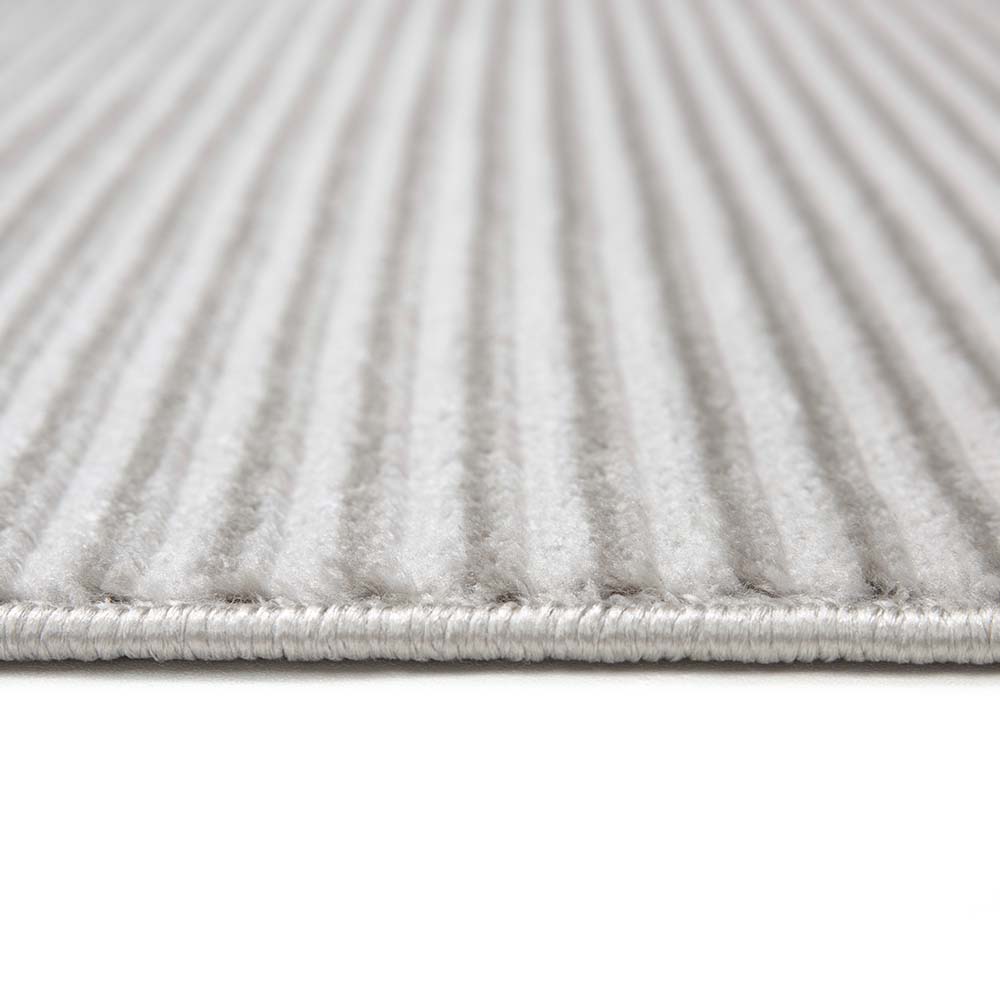 Tapete para Sala Sofia 03 bege e cinza 1,40X2,00M - Edantex