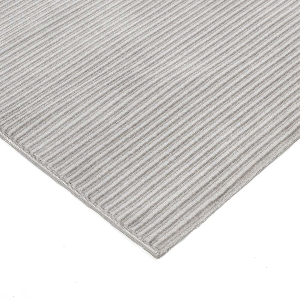 Tapete para Sala Sofia 03 bege e cinza 1,40X2,00M - Edantex
