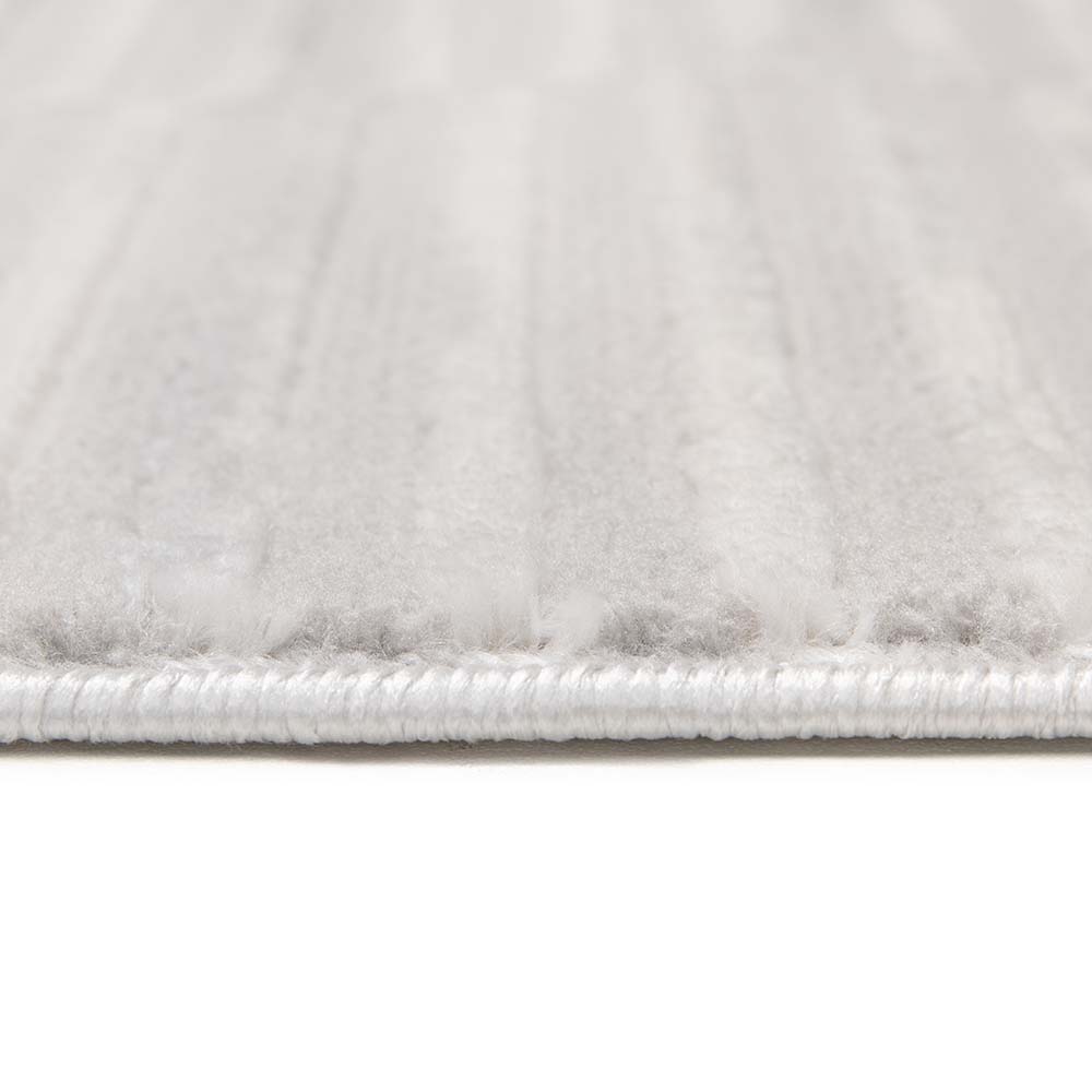 Tapete para Sala Sofia 04 bege e cinza 1,40X2,00M - Edantex