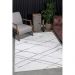 Tapete para Sala Sofia 06 bege e cinza 1,40X2,00M - Edantex