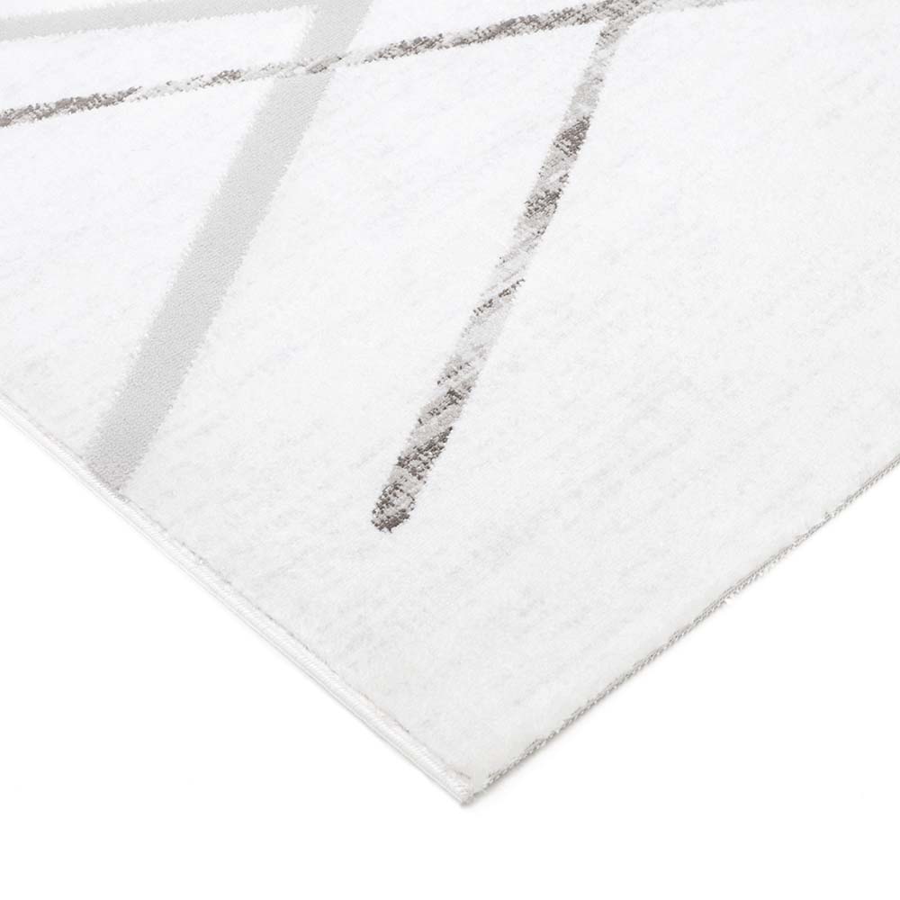Tapete para Sala Sofia 06 bege e cinza 1,40X2,00M - Edantex