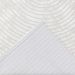 Tapete para Sala Sofisticato 01 Off White-Cinza 2,50X3,00M