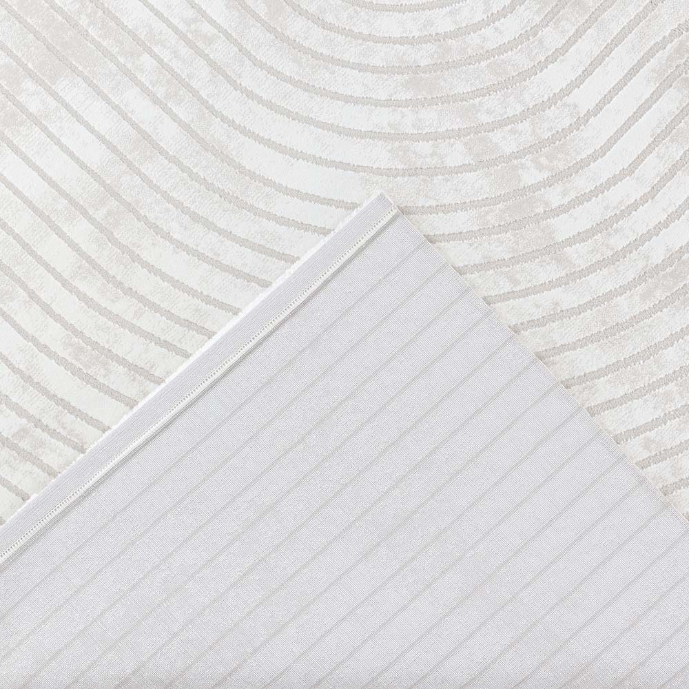 Tapete para Sala Sofisticato 01 Off White-Cinza 3,00X4,00M
