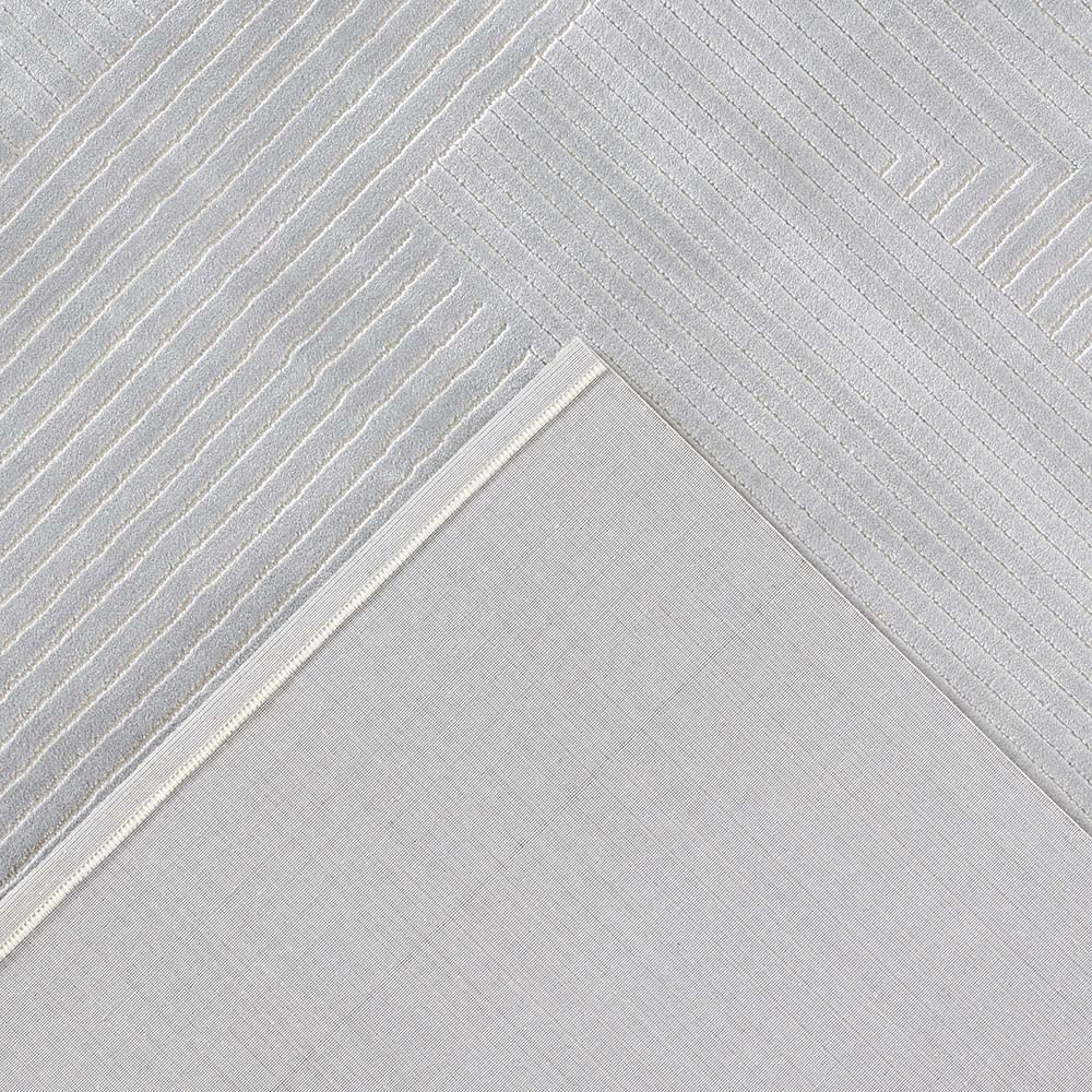 Tapete para Sala Sofisticato 03 Off White-Cinza 1,40X2,00M