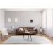Tapete para Sala Sofisticato 05 Off White-Cinza 3,00X4,00M