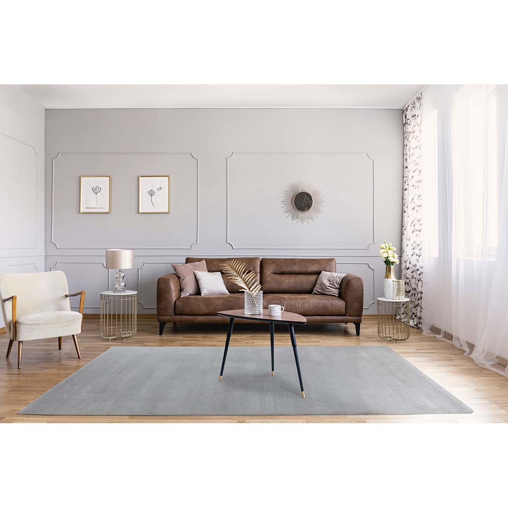 Tapete para Sala Sofisticato 06 Cinza 1,40X2,00M - Edantex