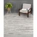 Tapete para Sala Valentino 06 Cinza 1,00X1,40M - Edantex